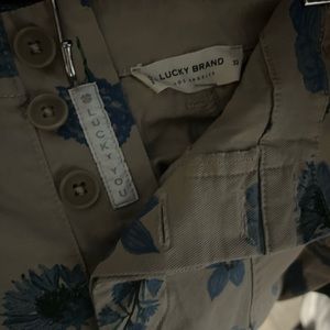 Floral Printed Lucky Brand ankle length pants